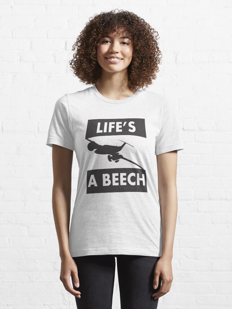 Alternate view of Model 13 - Life's a Beech Essential T-Shirt