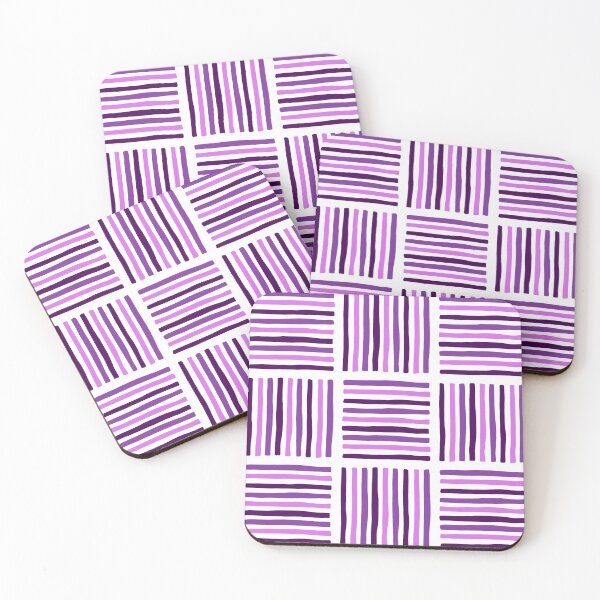 Item preview, Imperfect purple lines designed and sold by wiwiart.