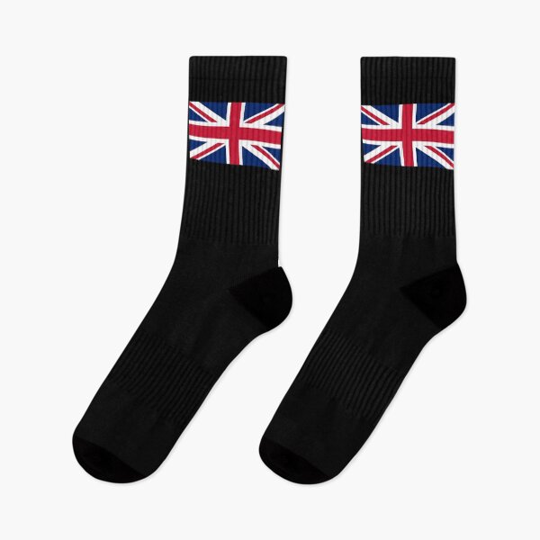 Item preview, UK union jack flag socks designed and sold by Andrew Duke.