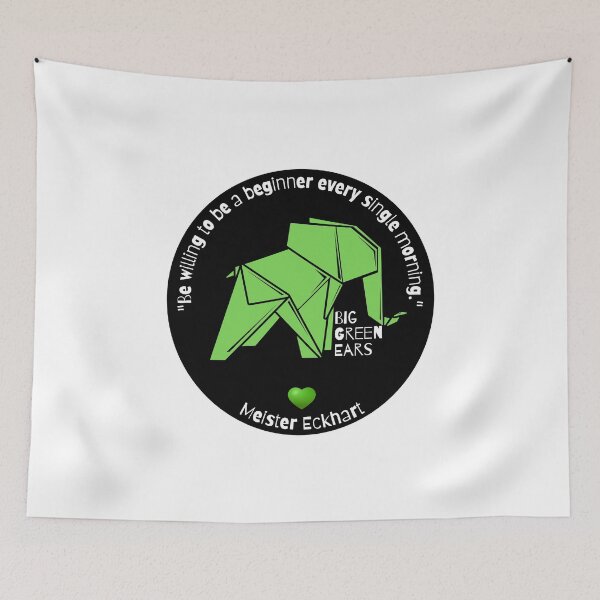 Item preview, “Be willing to be a beginner every single morning.”- Meister Eckhart  designed and sold by stevenestor.