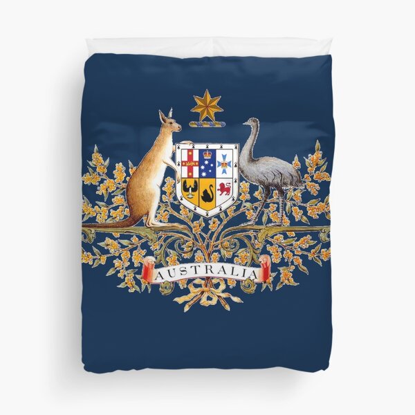 Australian Coat of Arms Duvet Cover