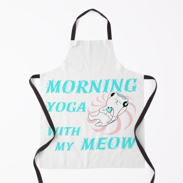 Item preview, Morning Yoga With My Meow designed and sold by TeesFashion.