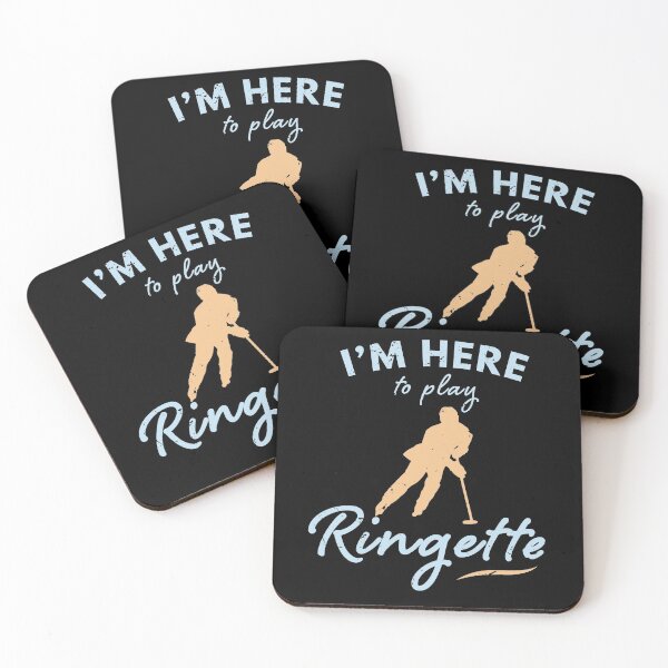 Item preview, I'm here to play Ringette / Ringette Lover Custom Ringette Gift Ringette Player present designed and sold by anodyle.
