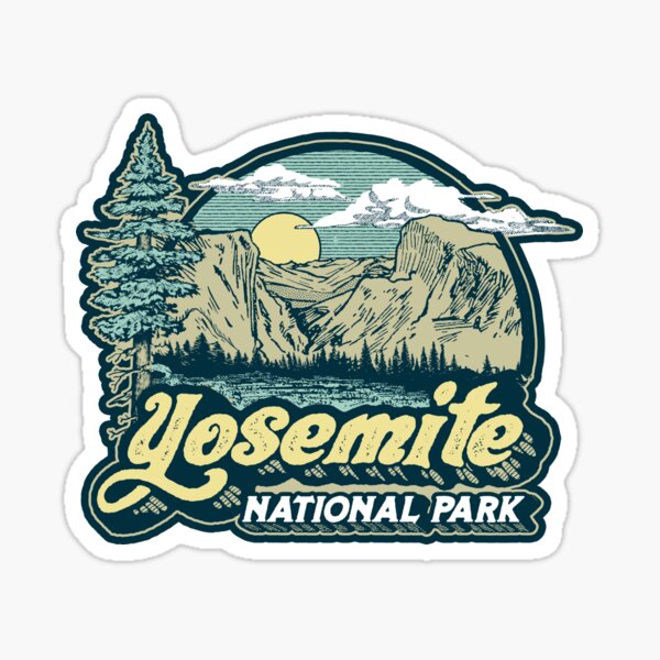 Item preview, Vintage Yosemite National Park Retro Eighties Vibe designed and sold by giantstepdesign.
