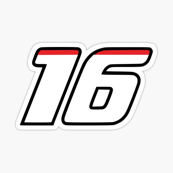 Charles Leclerc LEC16 Formula1 2021 Team f1 Ferrari Car Racing Sticker
