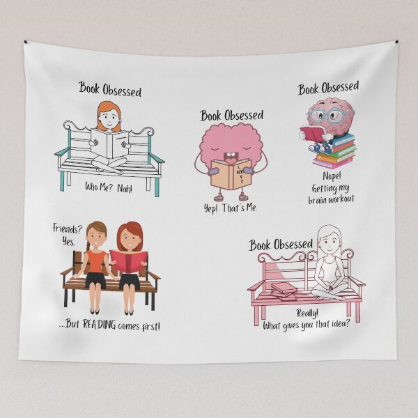 Item preview, BOOK OBSESSED - Book Lovers Variety Pack designed and sold by Nancyanna.