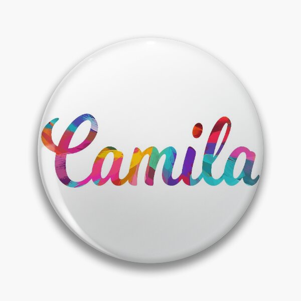 Artikelvorschau, Der Name des abstrakten Malereimädchens Camila entworfen und verkauft von ComicKitsch.