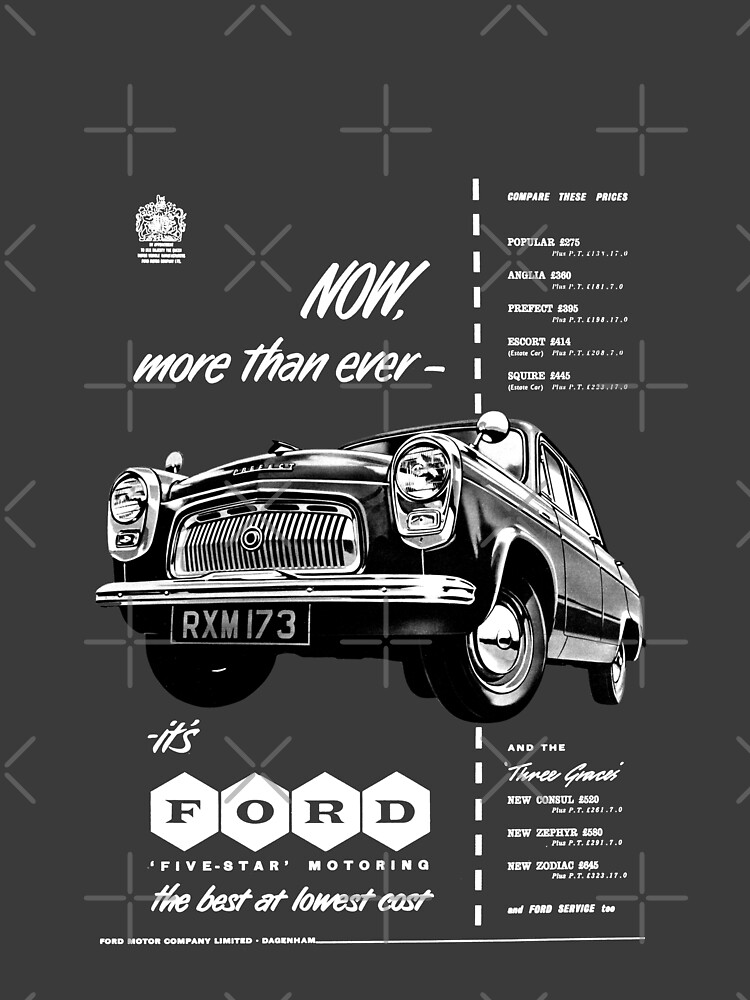 Artwork view, FORD PREFECT designed and sold by ThrowbackM2