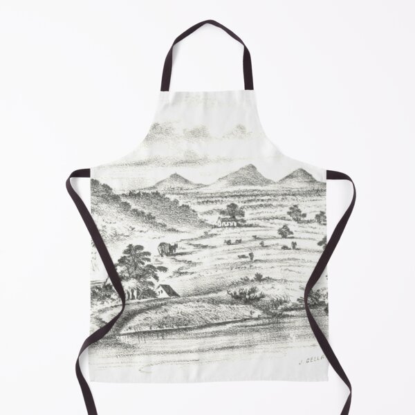 Item preview, The Eildon Hills, Scottish Borders | Vintage Illustration designed and sold by yourscotborders.