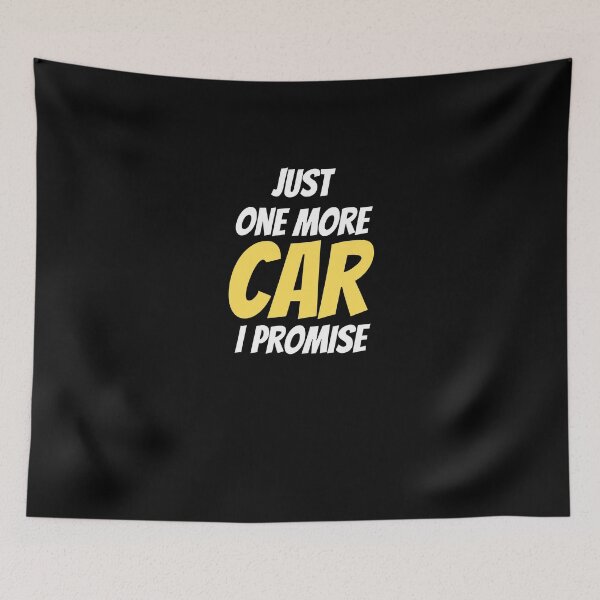 Item preview, Just One More Car I Promise designed and sold by Emerg-Apparel.