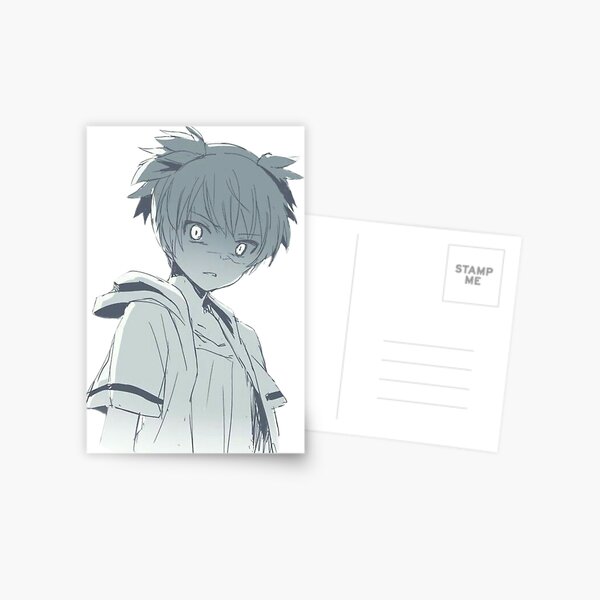 Rare assassination classroom Akabane Karma postcard prints FULL