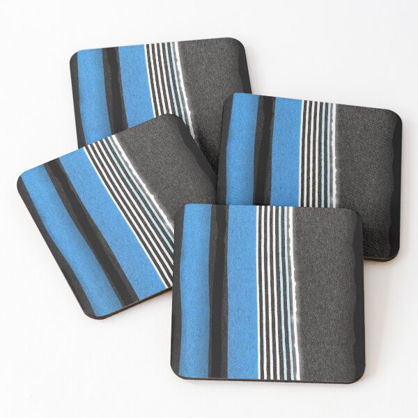 Item preview, Black and blue stripes  designed and sold by Goodvibesvan.
