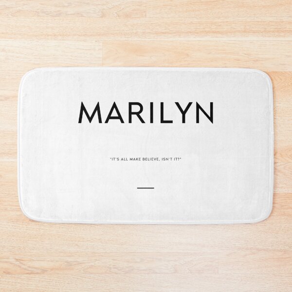 Item preview, MARILYN MAKE BELIEVE QUOTE designed and sold by THEARTOFQUOTES.