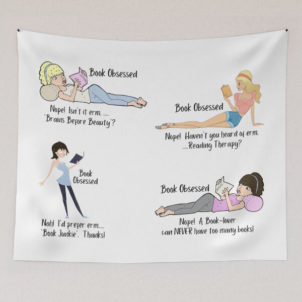 Item preview, BOOK OBSESSED - Book Lovers Variety Pack designed and sold by Nancyanna.