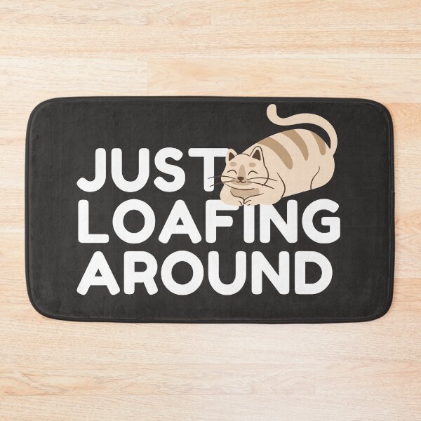 Item preview, Just Loafing Around Cat designed and sold by Colorful Misfits.