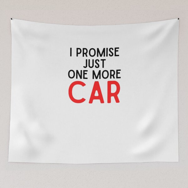 Item preview, Just One More Car I Promise designed and sold by Emerg-Apparel.