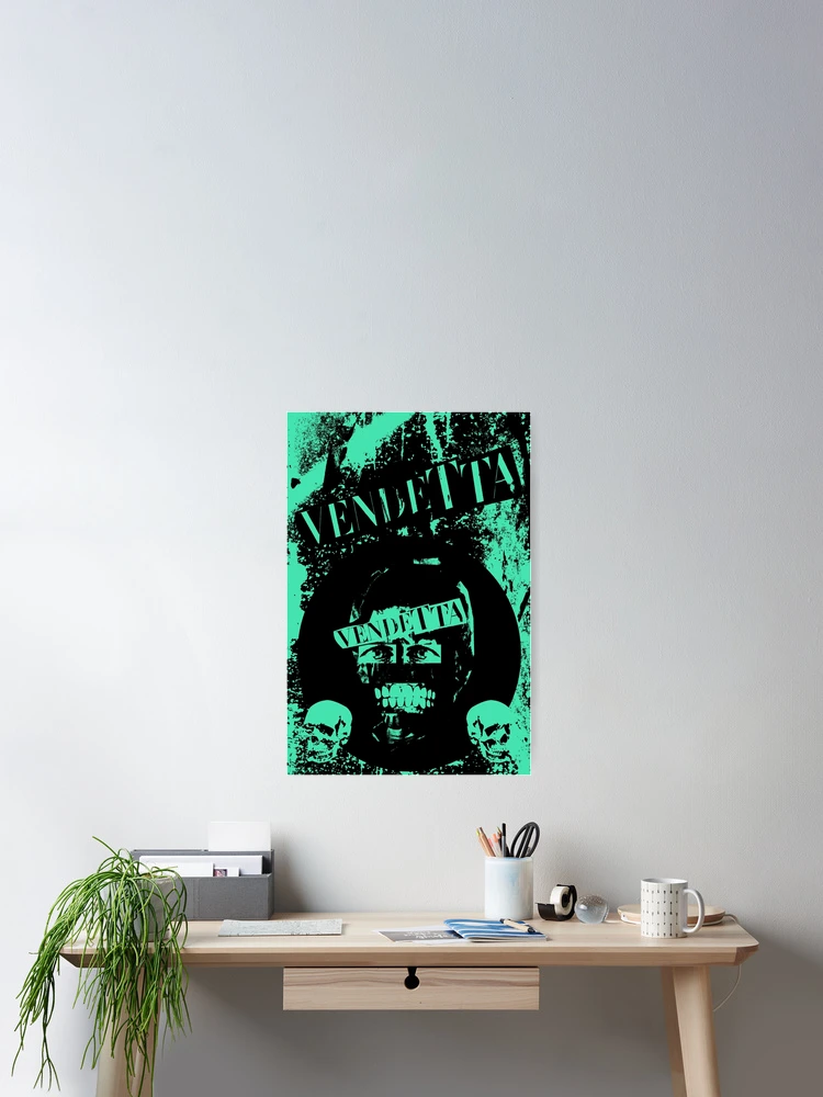 Thumbnail 2 of 3, Poster, Vendetta designed and sold by Ruggine.