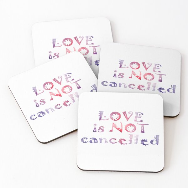 Item preview, Love is not cancelled designed and sold by elgreko.