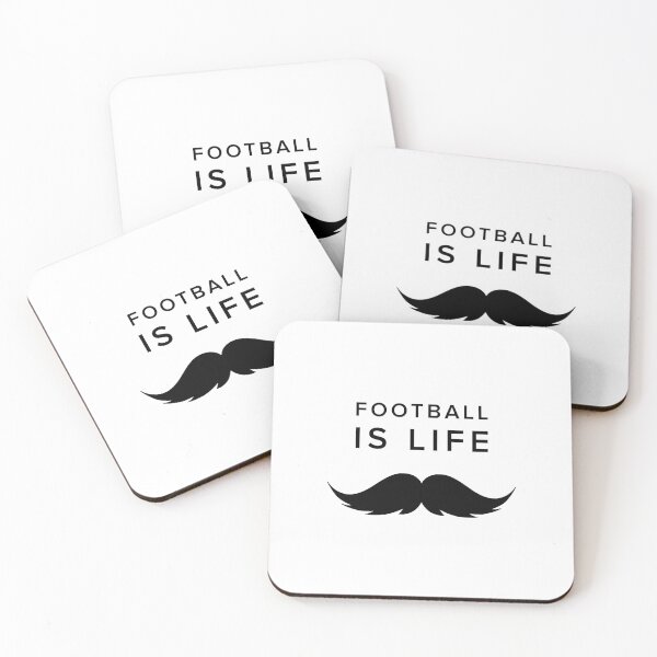 Item preview, TEAM LASSO FOOTBALL IS LIFE designed and sold by creativesupply.