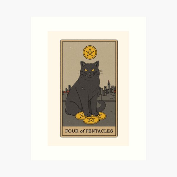 Item preview, Four of Pentacles designed and sold by Thiago Corrêa.
