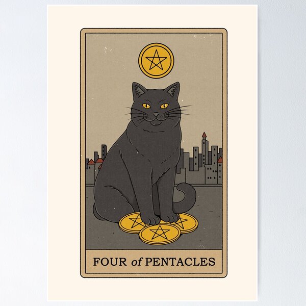 Item preview, Four of Pentacles designed and sold by Thiago Corrêa.