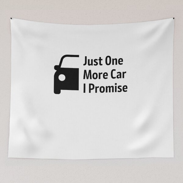Item preview, Just One More Car I Promise designed and sold by Emerg-Apparel.