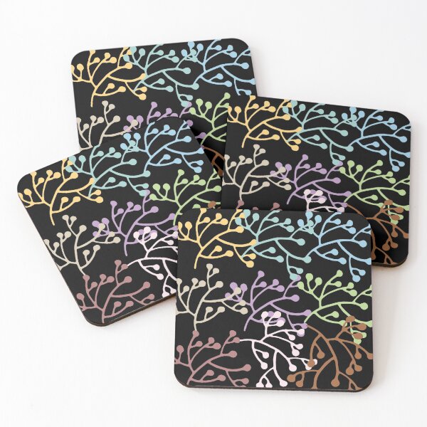 Item preview, Abstract Watercolour Pastel Plant Elements  designed and sold by ArtbyCharmante.