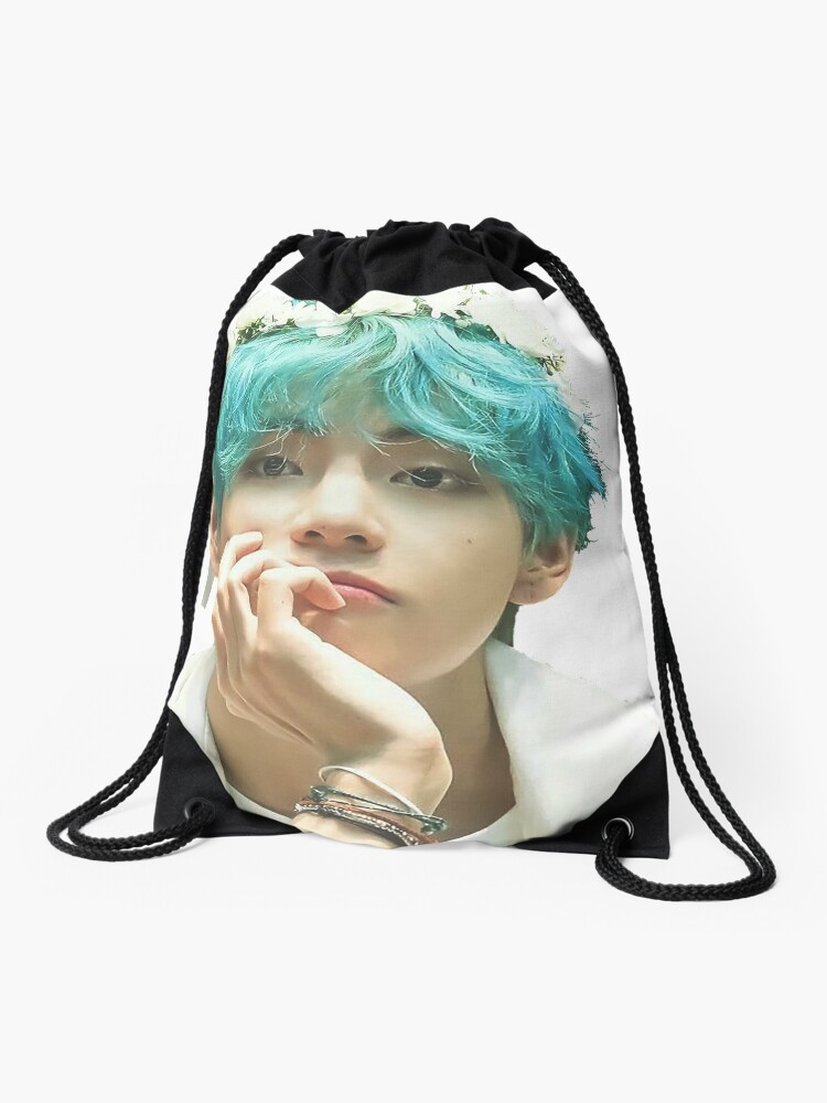 KPOP BTS V, Kim Taehyung Drawstring Bag for Sale by