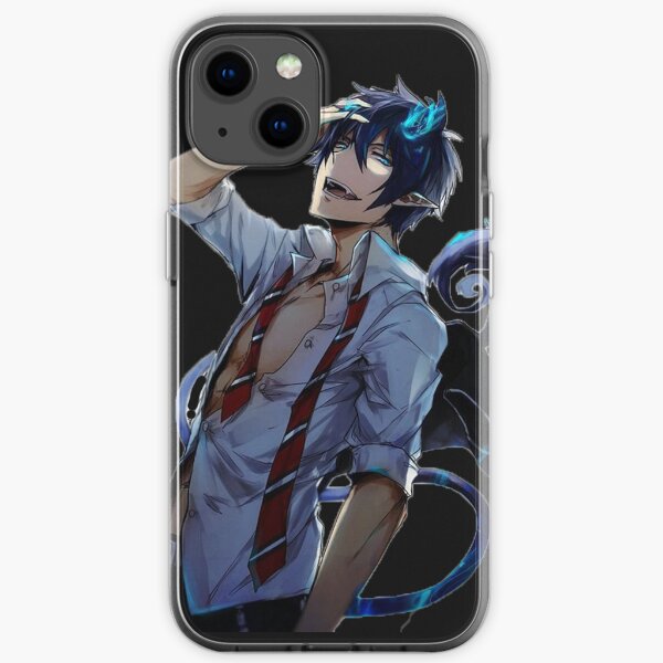 blue exorcist iPhone Soft Case
