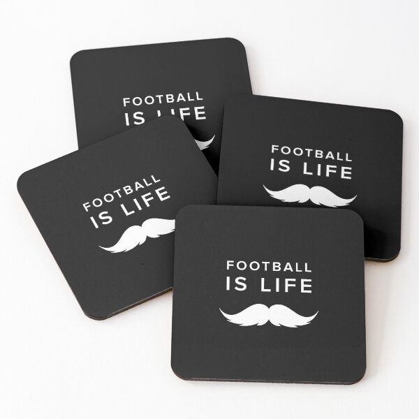 Item preview, TEAM LASSO FOOTBALL IS LIFE designed and sold by creativesupply.
