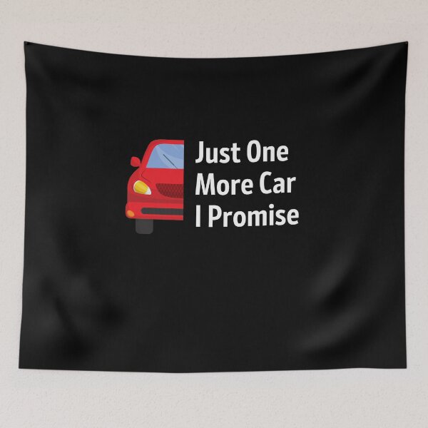 Item preview, Just One More Car I Promise designed and sold by Emerg-Apparel.