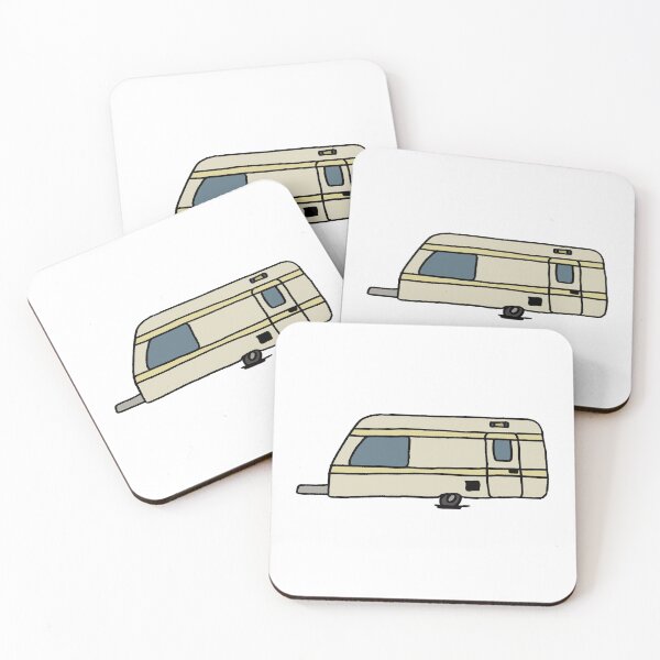 Item preview, Touring caravan, Sunny Yellow designed and sold by FoxCalledThread.