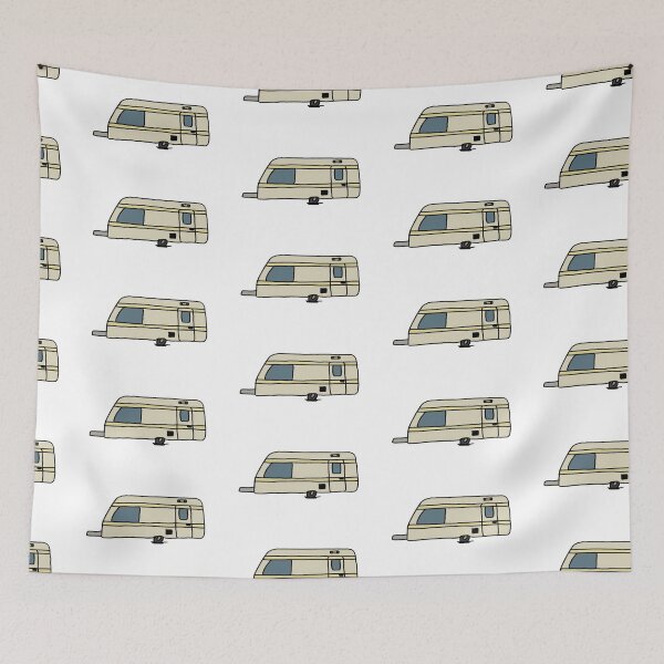Item preview, Touring caravan, Sunny Yellow designed and sold by FoxCalledThread.