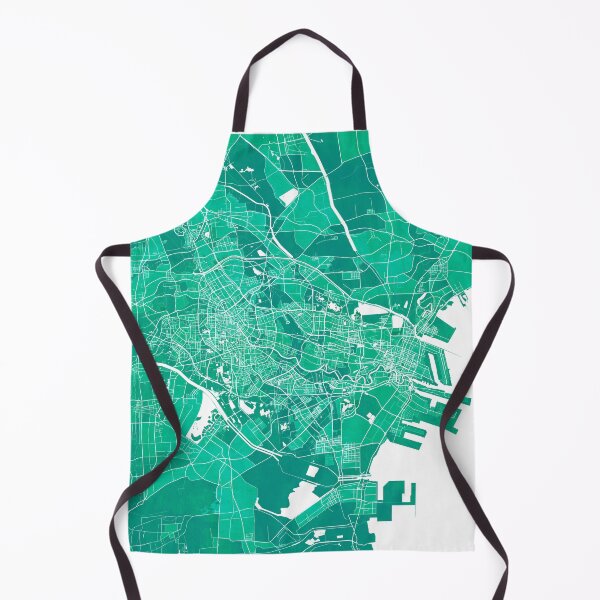 Item preview, Tianjin City Map of China - Watercolor designed and sold by deMAP.