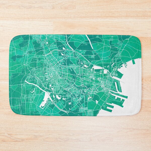 Item preview, Tianjin City Map of China - Watercolor designed and sold by deMAP.