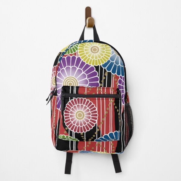 Item preview, Japanese Mixed Colour Floral Pattern designed and sold by Alius Imago.