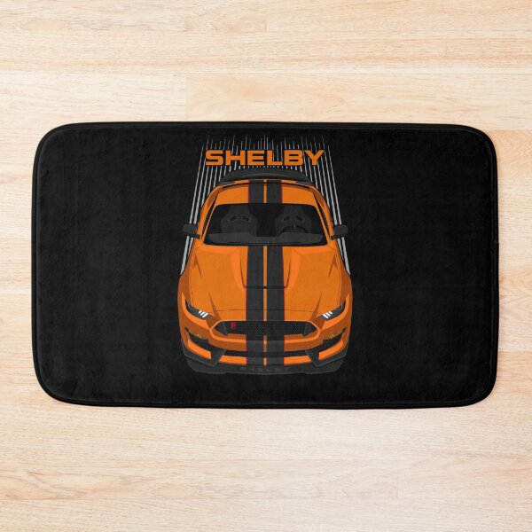 Item preview, Ford Mustang Shelby GT350R 2015 - 2020 - Orange - Black Stripes designed and sold by V8social.