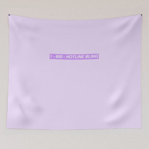 Item preview, 1 - 800 - HOTLINE BLING - purple designed and sold by elizastreet.