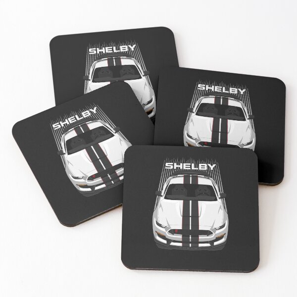 Item preview, Ford Mustang Shelby GT350R 2015 - 2020 - White - Black Stripes designed and sold by V8social.
