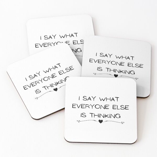 Item preview, I Say What Everyone Else Is Thinking vol 2 designed and sold by Ava Rozalinda.