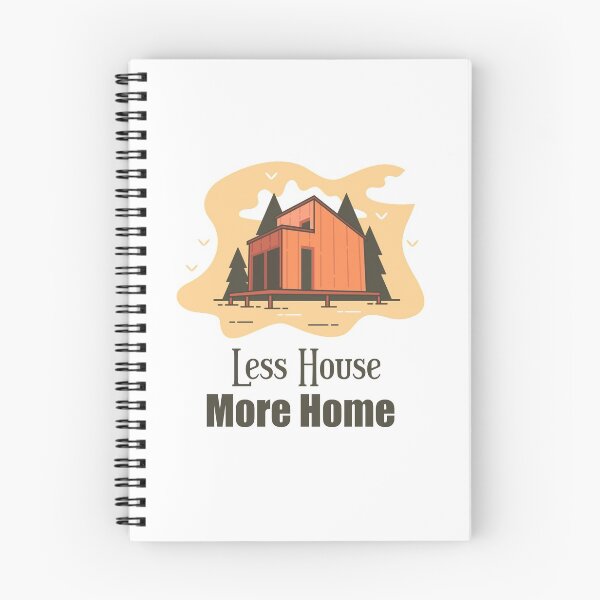 Item preview, Less house more home tiny house on wheels minimalist house  designed and sold by Giovanni's  Brown Quotes.