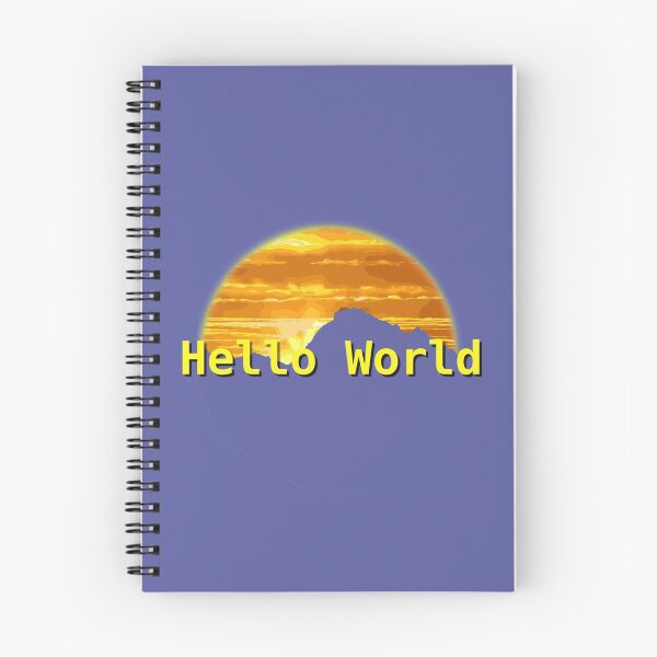 Item preview, Hello World Sunrise designed and sold by Brad Chambers.