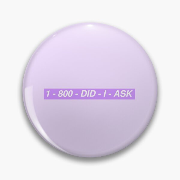 Item preview,  1 - 800 - DID I ASK - purple designed and sold by elizastreet.