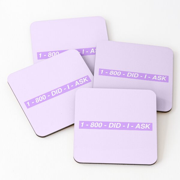 Item preview,  1 - 800 - DID I ASK - purple designed and sold by elizastreet.