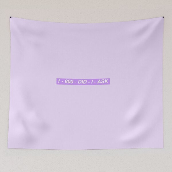 Item preview,  1 - 800 - DID I ASK - purple designed and sold by elizastreet.