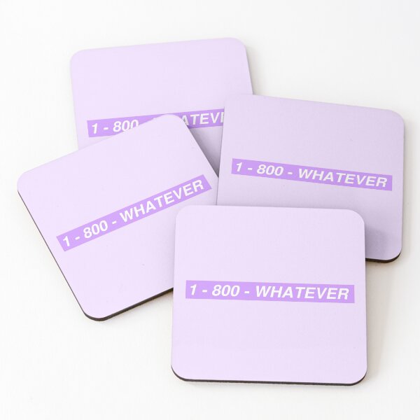 Item preview, 1 - 800 - WHATEVER - purple designed and sold by elizastreet.