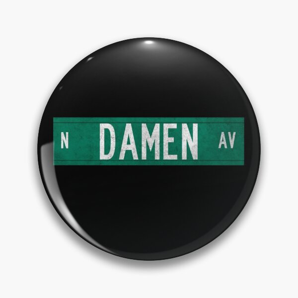 Item preview, DAMEN AVE CHICAGO STREET SIGN designed and sold by avshirts773.