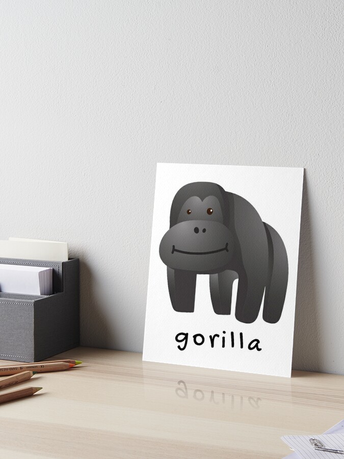 Jungle Nursery Print Gorilla Gift Monkey Nursery Baby -  Norway