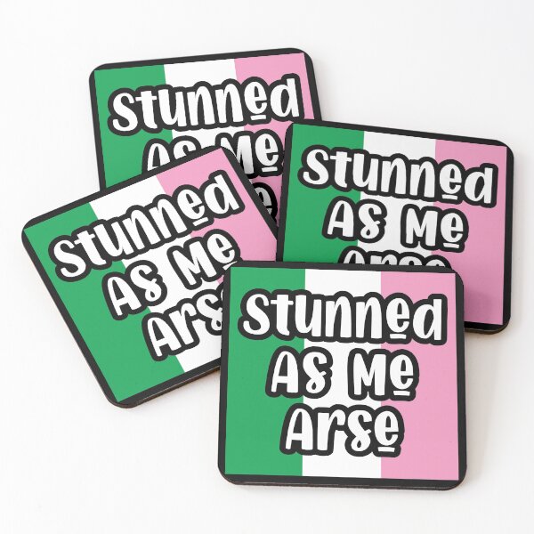 Item preview, Stunned as Me Arse || Newfoundland and Labrador || Gifts || Souvenirs designed and sold by SaltWaterOre.