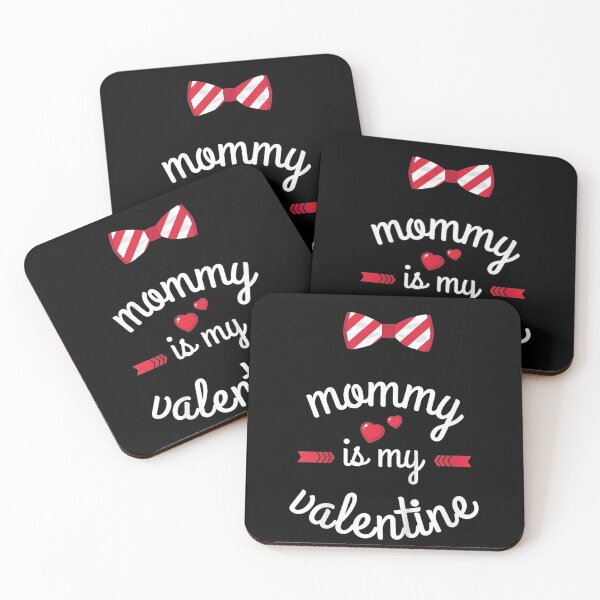 Item preview, Kids Mommy Is My Valentine Love Heart Bowtie  designed and sold by shirleyfinley.